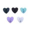 Kawaii Adhesive Metal Heart Phone Charm Holder Mobile Phone Case Finger Ring Stand Hooks Buckle Charms Clasp Accessories Fengshi. 