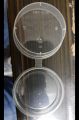 Mini Small Size Container Disposible with attached lid Pack Of 50 Pieces. 
