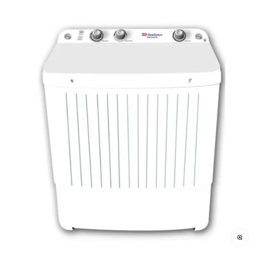 Dawlance Semi Automatic Washing Machine DW-6550 8KG Twin Tub Washer With Water Level Adjustor and 10 Years Motors Warranty