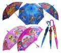 Multi Colour & Design 3D Cartoon Character Kid's Umbrella with Whistle. 