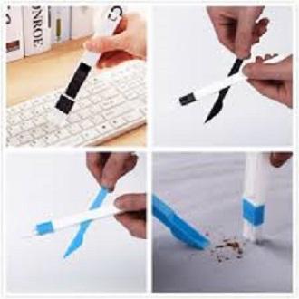 2 in 1 Window Brush Door Groove Corner Keyboard Detachable Cleaning  Brush