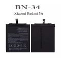 BN34 ORIGINAL BATTERY FOR XIAOMI MI REDMI 5A WITH 3000MAH BATTERY. 