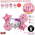 Hello Kitty Baby Girl Cartoon Character Combine Set Foil Balloons Chrome Metallic Foils Kids Party Reusable Balloon For Baby Born Day, Parties Decor, Children's Birth Day, Inflatable Party Supplies, Farewell Decor, Boy's & Girl's, Kids : j1MrZTc7k:. 