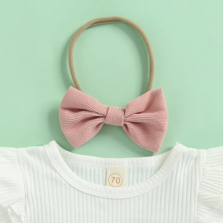 Newborn%20Baby%20Three%20Piece%20Set,%20Fly%20Sleeve%20Round%20Neck%20Shirt%20Suspender%20Ruffle%20Shorts%20Elastic%20Matching%20Headband%20-%20Image%205