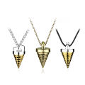 Fashion Anime Tengen Toppa Necklace Gurren Lagann Simon Core Drill Metal Pendant Necklaces Men Gift. 