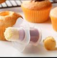 Cupcake Corer Tools Muffin Cake Pastry Corer Model Plunger Cutter Decorating Plastic Cake Digging Hole Tool. 