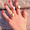 2 In 1 Magic Retractable Heart Ring Bracelet Stretchable Twist Folding Jewelry. 