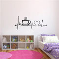 WallsArtstore Coffee Cup Vinyl Wall Stickers for Kitchen Wall Art Home Decor Playroom Home Decor Art Murals. 