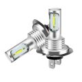 2X H7 LED Headlight 6000K Super White 110W 8000LM Headlight Kit Fog Light Bulbs Kit High Low Beam. 