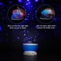 StarMaster Dream Rotating Projection Lamp Room Decor Lights Stars Sky LED Night Light Table Night Lamp Battery USB Night Light For Children. 
