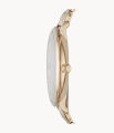 Fossil Jacqueline Gold-Tone Stainless Steel Analog Watch for Women- ES3434. 