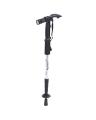 LED Líght Foldíng Walkíng Telescopíc Stíck Adjustable - írony Whíte. 
