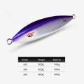 MeterMall Slow Flat Fall Jig, Luminous Vertical Jig, Artificial Lure Jig Fishing Lure, Speed Fast Jig Sea Fishing Jigging Spoon Lures, For Tuna Kingfish Bass Salmon 300g/400g/500g. 