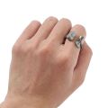 Disney Marvel Superhero Thor Ring Men Retro Finger Accessories Party Jewellery Avengers Thor Hammer Stormbreaker Rings Fans Gift. 