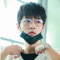 【Lens Replaceable Korean Eyeglasses Anti Radiation Round Frame Glasses Women/Men baso. 