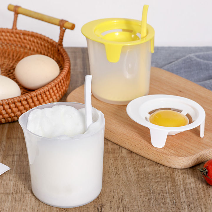 Water Pour Turn Egg Beater Efficient Silent Fluffy Whisk Manual Egg Beater Easy to Clean Separate Egg Whites Ideal for Southeast Asian Buyers