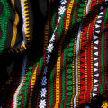 Multi Color Handmade Sindhi Tharri  Wadera Shawl For Men & Women SHL-112-7. 