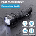 Most Powerful Long Range LED Flashlight High Power Tactical USB Rechargeable Torch Strong Light Hand Lantern 1Pcs. 