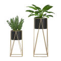 Planters - Planters Pot - Planters Pots flower stand - 2 Metal Plant Flower Floor Stand- Modren Planters Flower Pots - Flower Stands. 