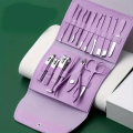 16pcs Manicure Pedicure Grooming Kit, Nail Cutter Set and Nail Cutter Kit, Professional Tools for Hand and Foot, Stainless Steel Clipper, Cuticle Nipper and Nail File, Complete Nails Care Tool Set for Home and Travel. 