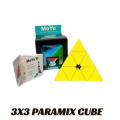 Moyu Meilong Pyramid Original Stickerless Rubiks Cube 3x3, Pyraminx Triangle Cube Puzzle Game, Best Cube. 