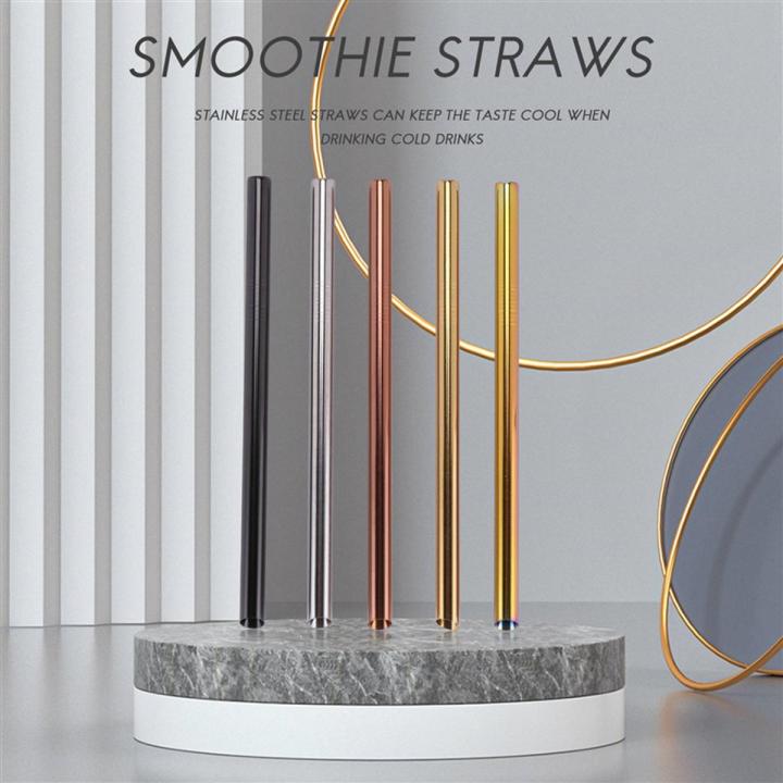 Reusable Drinking Straws-Wide Boba Straws Straws Smoothie Straws