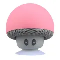 Portable Mini Cute Mushroom Waterproof Sucker Bluetooth Speaker Bass Sound Box. 