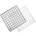 35CM Wall Grid Home Décor Metal Grid wall hanging Office Storage and Organizer Photo grid Plant Hanging Minimalistic Aesthetic Desk Decorations. 