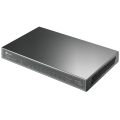 TP-LINK 10-Port Gigabit Desktop Switch with 8-Port PoE+ TL-SG1210P. 