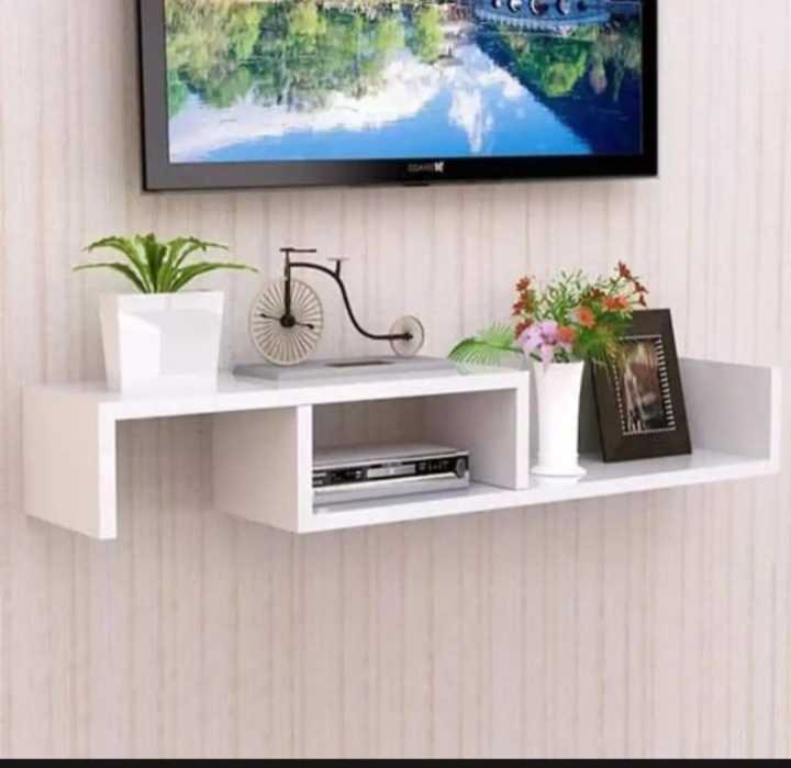 Led tv shelf Wall mounted Lcd racks Wall Mounted Media Console Floating TV Shelf Tv entertainment unit Floating tv rack