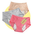 SHOPBOP Pack of 3 Leak Proof Menstrual Panties of Large Size Cotton Panties Women Sexy Physiological Underwear Period Waterproof Briefs. 