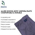 Allied School Boys Trousers by Deans | Premium Quality & Durable School Uniform Pants | Comfortable Wrinkle Resistant & Perfect Fit Formal Trousers for Students. 