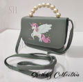 Unicorn bag , kids bag / bags for girls , ladies bag , Handbag for girls crossbody & Shoulder bag women handbag new stylish handbag for girls new design handbag girls handbag for office use casual handbag leather handbag for girls.. 