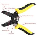 Multi Wire Crimper and Cutter , Multi-Function Hand Plier Tool Soft Grip Handle. 