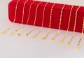 Genuine 24k Yellow Gold Necklace For Women Water Wave Chain Snake Bone/Round Bead/O Chain 45cm Necklace Pendant Fine Jewelry. 