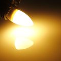 LED Candle Light Bulb 5Watt Frosted E27 (Screw Type) and E14 (Thin Screw Type) Thread - Chandelier Lamp. 