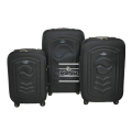 Simple Travel Suitcase Set - Pack of 3 (Without Trolley, Simple Wheels). 