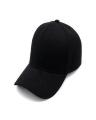 Plain Sun Block P-Cap For Mens Adjustable (Black). 