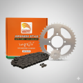 Chain Sprocket Kit CD70 – Genuine Original Grari Set for Honda CD 70 Motorcycle | Premium Quality Chain Set | Durable Bike Spare Parts. 