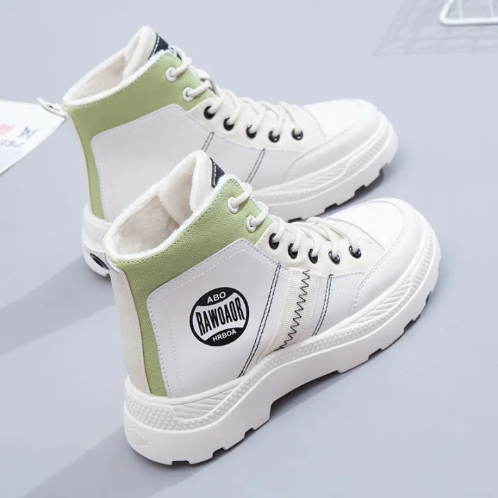 Short%20boots%20women's%20spring%20and%20autumn%20single%20boots%202021%20new%20British%20style%20Martin%20boots%20women's%20shoes%20students%20Korean%20version%20of%20all-match%20high-top%20shoes%20-%20Image%203