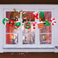 Party Bunting Cartoon Christmas Garland Banner New Year Xmas Decor. 