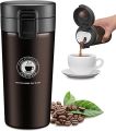 Best Quality Caka Coffee Cup 304 Stainless Steel Insulated Travel Thermos Coffee Mug Leak Proof Premium Vacuum Flask Airtight Screw Lid and flip Lock for Hot/Cold Beverage Insulated Tea Coffee Mug (300ml). 