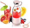 USB Chargeable Juicer Blender 6 Blades 380ml - Portable Juicer Cup & Smoothie Maker. 