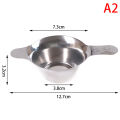 Stainless Steel Tea Filter Fine Mesh Tea Leaf Funnel Tea Strainer Accessories Encounter. 