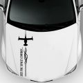 Cartoon fish See You Space Cowboy Hood Car Sticker Anime Manga Inspirational Quote Door Auto Vehicle Decal Vinyl Decor. 