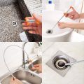 1pcs Kitchen Bathroom Toilet Sink Cleaning Pipeline Dredge Tools Hair Catcher Bendable Spring Pipe Dredge Home Use. 