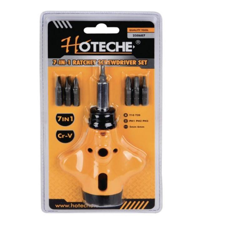 MST Hoteche 250607 7 In 1 Ratchet Screwdriver Set I22