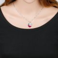 Best Mom Ever Necklaces For Women Mama Letter Heart Shape Pendant Chains Mother's Day Jewelry. 