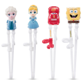 【ETOP】 Hot Lightning McQueen 3D Kids Learning Chopsticks Kid Training Chopstick Elsa Anna Serious. 