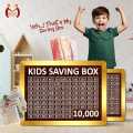 200,000 Rupees Target Saving Box – Wooden Money Challenge Board with Rupee Slots – Budget Tracker & Gift Idea for Kids and Adults in Pakistan I Saving Box I Saving Money Box I Saving Box For Money I Mister Traders Wooden Saving Box. 